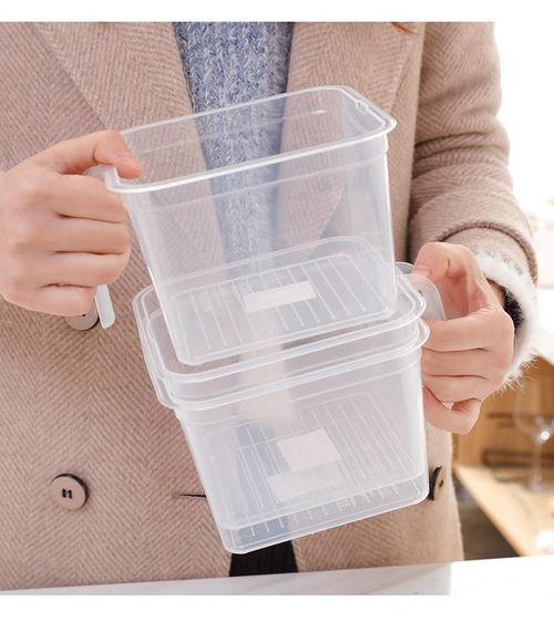 密封罐 厨房五谷杂粮收纳盒透明塑料带盖食品储物盒干果大料盒子